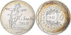 World Coins - France, 10 Euro, Sempé - Été - Liberté, 2014, MDP, Silver,