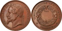 World Coins - France, Medal, Napoléon III, Comice Agricole de Barbezieux, Charente, Bescher