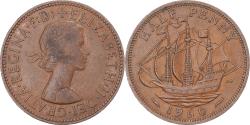 World Coins - Coin, Great Britain, 1/2 Penny, 1960