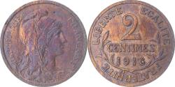 World Coins - Coin, France, Dupuis, 2 Centimes, 1916, Paris, , Bronze, KM:841