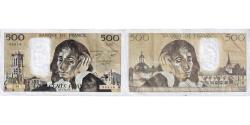 World Coins - France, 500 Francs, Pascal, 1979, S.99, EF(40-45), Fayette:71.19