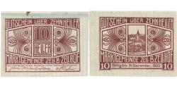 World Coins - Austria, Zell B. Zellhof, 10 Heller, Eglise, 1920 UNC(60-62) Mehl:FS 1274a
