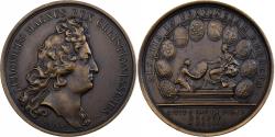 World Coins - France, Medal, Louis XIV, Alsace reduced to a province, Bronze, Mauger