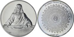 World Coins - France, Medal, Léonard de Vinci, le Christ, détail de la Cène, Proof,