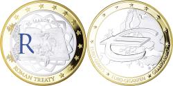 World Coins - France, Medal, Géants Euro, Politics, 2009, Roman Treaty, , Copper