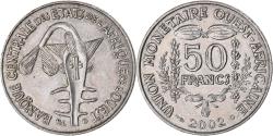 World Coins - Coin, West African States, 50 Francs, 2002
