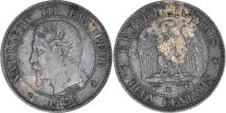 World Coins - Coin, France, Napoleon III, 2 Centimes, 1855, Bordeaux, , Bronze