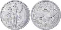 World Coins - New Caledonia, 2 Francs, 1983, Paris, Aluminum, , KM:14