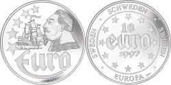 World Coins - France, Medal, Europa, 1997, Sweden, , Silver