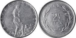 World Coins - Coin, Turkey, 2-1/2 Lira, 1972