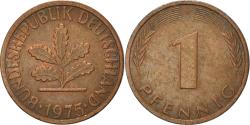 World Coins - Coin, GERMANY - FEDERAL REPUBLIC, Pfennig, 1975, Stuttgart, , Copper