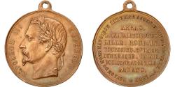 World Coins - France, Medal, Napoléon III, Voyage du Nord, 1853, , Copper