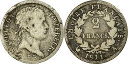 World Coins - Coin, France, Napoléon I, 2 Francs, 1811, Paris, , Silver, Gadoury:501
