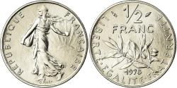 World Coins - Coin, France, Semeuse, 1/2 Franc, 1978, Paris, , Nickel, KM:931.1