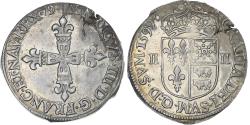 World Coins - France, Henri IV, 1/4 Ecu de Béarn, 1599, Pau, , Silver, Gadoury:603
