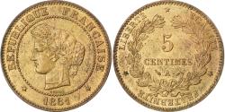 World Coins - Coin, France, Cérès, 5 Centimes, 1881, Paris, , Bronze, KM:821.1