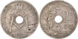World Coins - Coin, Belgium, 25 Centimes, 1921, , Copper-nickel