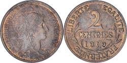 World Coins - Coin, France, Dupuis, 2 Centimes, 1919, Paris, , Bronze, KM:841