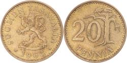 World Coins - Coin, Finland, 20 Pennia, 1963