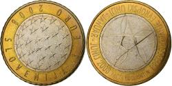 World Coins - Slovenia, 3 Euro, 2008, Vantaa, Bi-Metallic, , KM:81