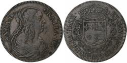 World Coins - France, Token, Anne d'Autriche, Le veuvage, Copper, , Feuardent:12430