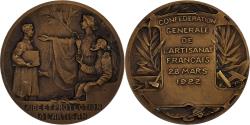 World Coins - France, Medal, Confédération Générale de l'Artisanat Français, 1922