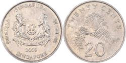 World Coins - Coin, Singapore, 20 Cents, 2009