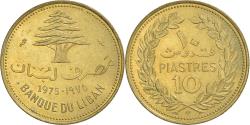 World Coins - Coin, Lebanon, 10 Piastres, 1975