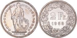 World Coins - Coin, Switzerland, 2 Francs, 1968, Bern, , Copper-nickel, KM:21a.1
