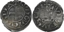 World Coins - France, Louis VIII-IX, Denier Tournois, 1223-1244, Billon,