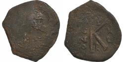 Ancient Coins - Maurice Tiberius, Half Follis, 596-597, Constantinople, Bronze,
