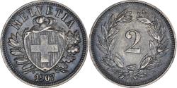 World Coins - Coin, Switzerland, 2 Rappen, 1907, Bern, , Bronze, KM:4.2