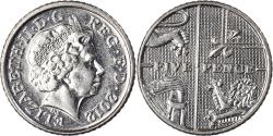 World Coins - Coin, Great Britain, 5 Pence, 2012