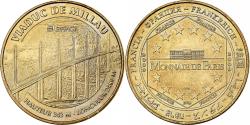 World Coins - France, Token, 12/ Viaduc de Millau, 2009, Copper-nickel Aluminium, MDP