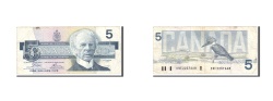 World Coins - Canada, 5 Dollars, 1986, Undated, KM:95a2, VF(20-25)