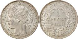 World Coins - Coin, France, Cérès, Franc, 1888, Paris, , Silver, KM:822.1
