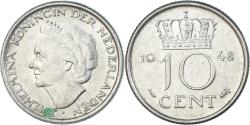 World Coins - Coin, Netherlands, 10 Cents, 1948
