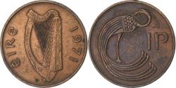 World Coins - Ireland, Penny, 1971, Bronze, , KM:20