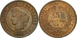 World Coins - Coin, France, Cérès, 5 Centimes, 1882, Paris, , Bronze, KM:821.1