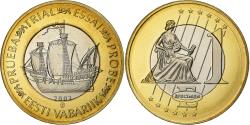 World Coins - Estonia, Medal, 1 E, Essai-Trial, 2003, Exonumia, , Bi-Metallic