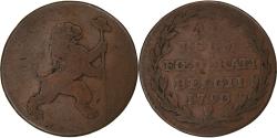 World Coins - Belgium, 2 Liards, 1790, Copper,