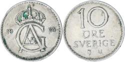 World Coins - Sweden, 10 Öre, 1964
