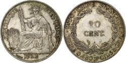 World Coins - Coin, French Indochina, 20 Cents, 1922, Paris, , Silver, Lecompte:222