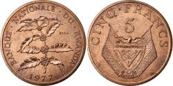 World Coins - Coin, Rwanda, 5 Francs, 1977, , Bronze, KM:E5