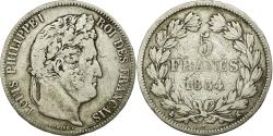 World Coins - Coin, France, Louis-Philippe, 5 Francs, 1834, Bordeaux, , Silver