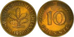 World Coins - Coin, GERMANY - FEDERAL REPUBLIC, 10 Pfennig, 1950, Munich, , Brass