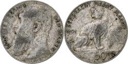 World Coins - Belgium, Leopold II, 50 Centimes, 1901, Silver, , KM:51