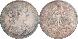 World Coins - Free city of Frankfurt, FRANKFURT AM MAIN, 2 Thaler, 3-1/2 Gulden, 1866