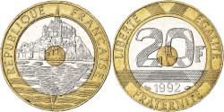 World Coins - Coin, France, 20 Francs, 1992