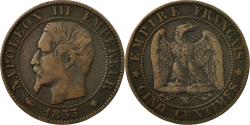 World Coins - Coin, France, Napoleon III, Napoléon III, 5 Centimes, 1855, Marseille